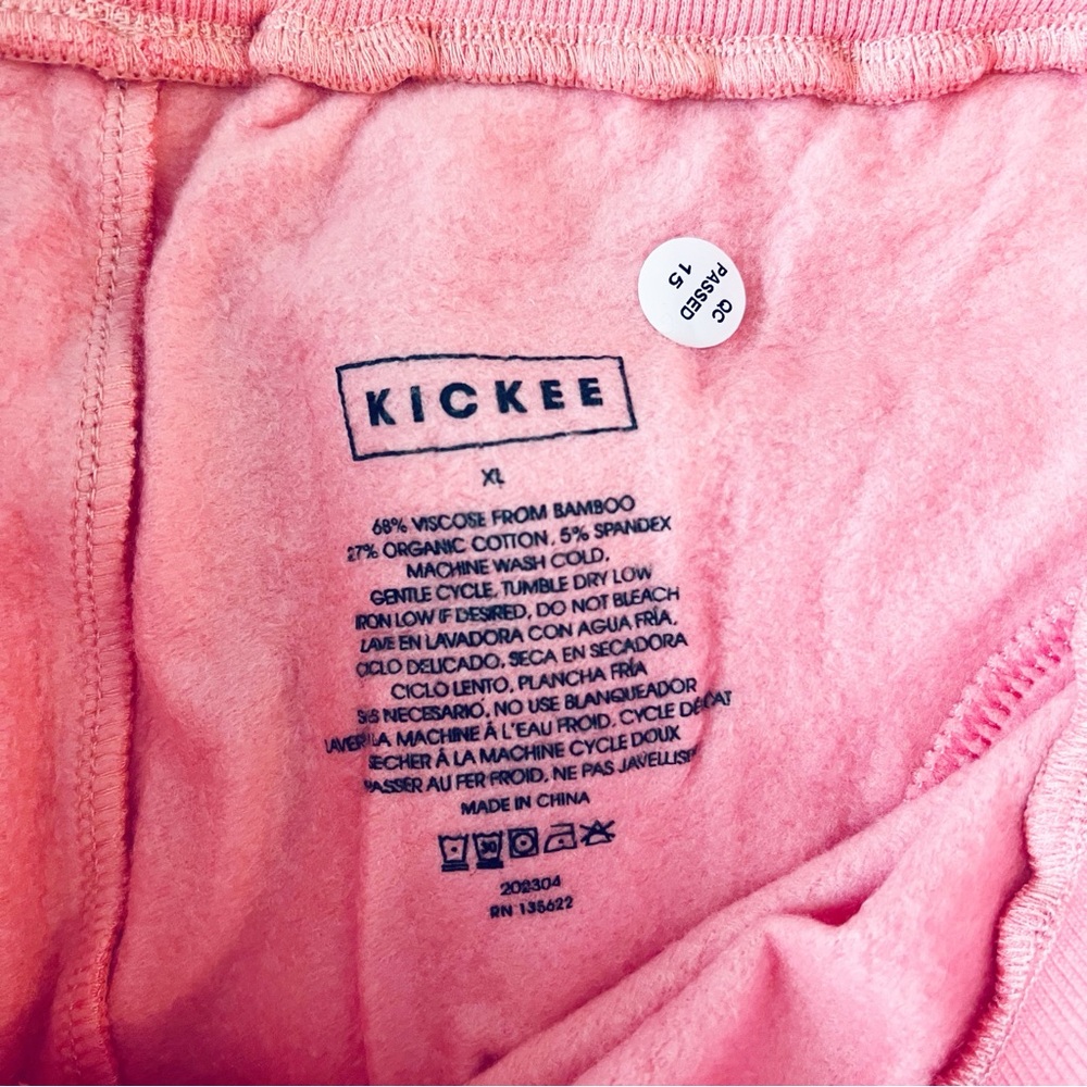 KicKee Pants Pink Narwhal Print Lounge Jogger - Picture 5 of 5